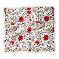 MP, Sylvie Silk Scarf, Cream-MP Strømper-Minlillebutik.dk