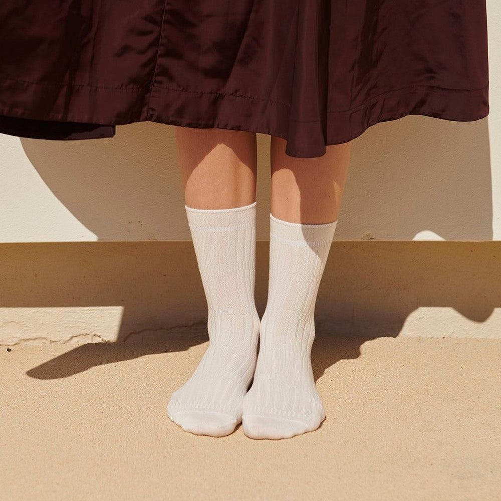 MP Women, Ursula Socks, Snow White-MP Strømper-Minlillebutik.dk