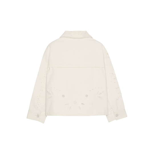 Sissel Edelbo, Vintage Jacket, Organic Cotton, White Napkin-Sissel Edelbo-Minlillebutik.dk