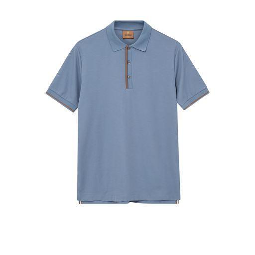 Mos Mosh Gallery, Harvey Polo SS Tee, Flint Stone-Mos Mosh Gallery-Minlillebutik.dk