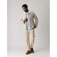 Mos Mosh Gallery, Andy Soft Twill Pant, Ecru-Mos Mosh Gallery-Minlillebutik.dk