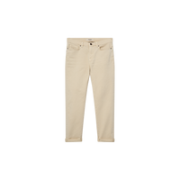 Mos Mosh Gallery, Andy Soft Twill Pant, Ecru-Mos Mosh Gallery-Minlillebutik.dk