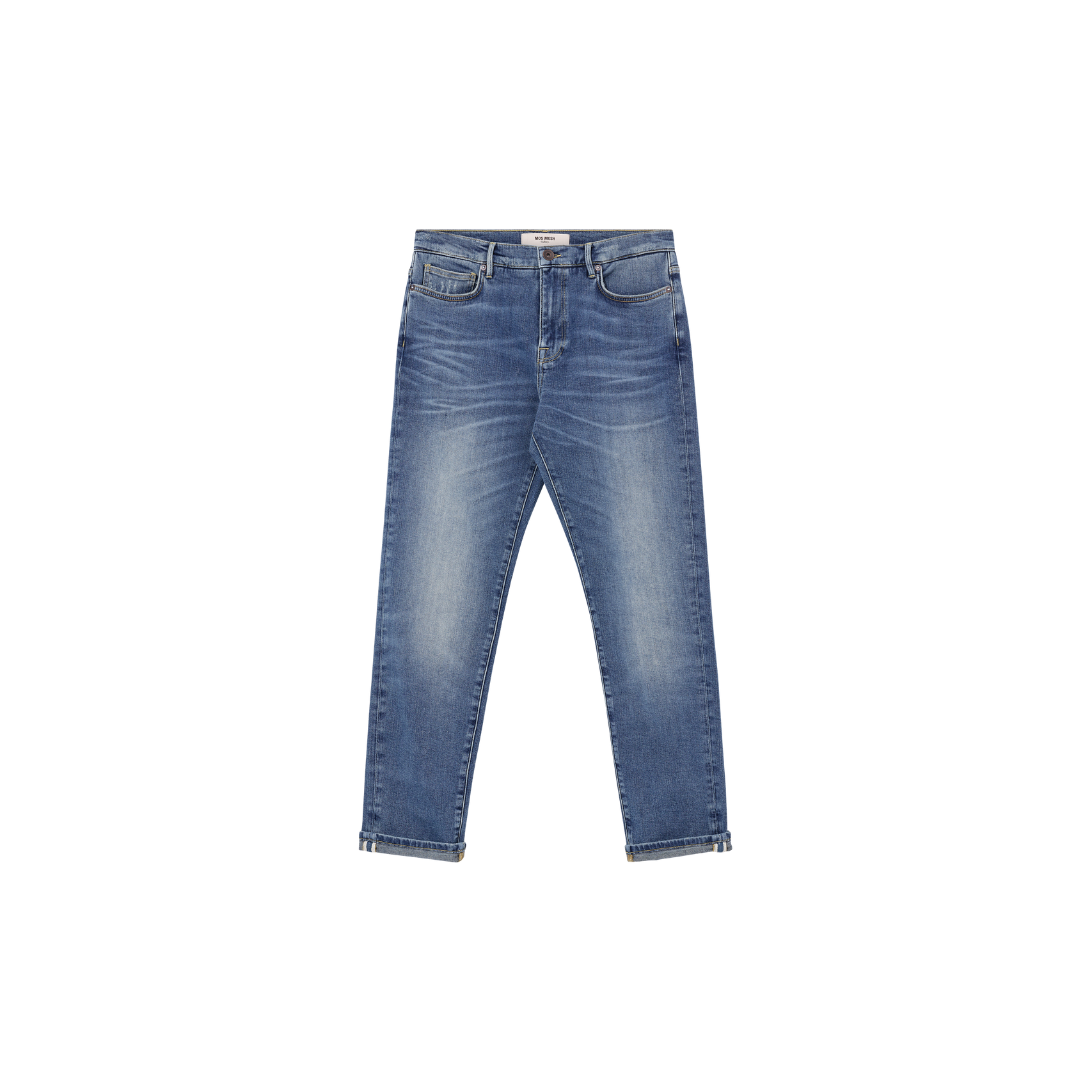 Mos Mosh Gallery, Andy Light Vintage Jeans, Light Blue Denim-Mos Mosh Gallery-Minlillebutik.dk