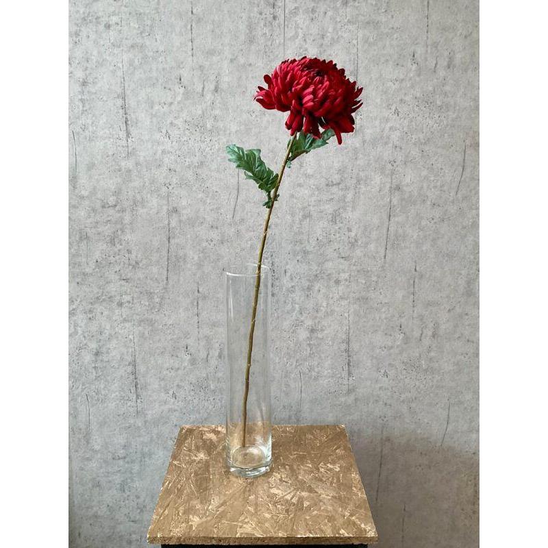 Barbara, Chrysanthemum, Rød, 75 cm-Barbara-Minlillebutik.dk