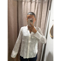 Nümph, Nutasha Bluse, Cloud Dancer-Nümph-Minlillebutik.dk