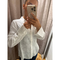 Nümph, Nutasha Bluse, Cloud Dancer-Nümph-Minlillebutik.dk