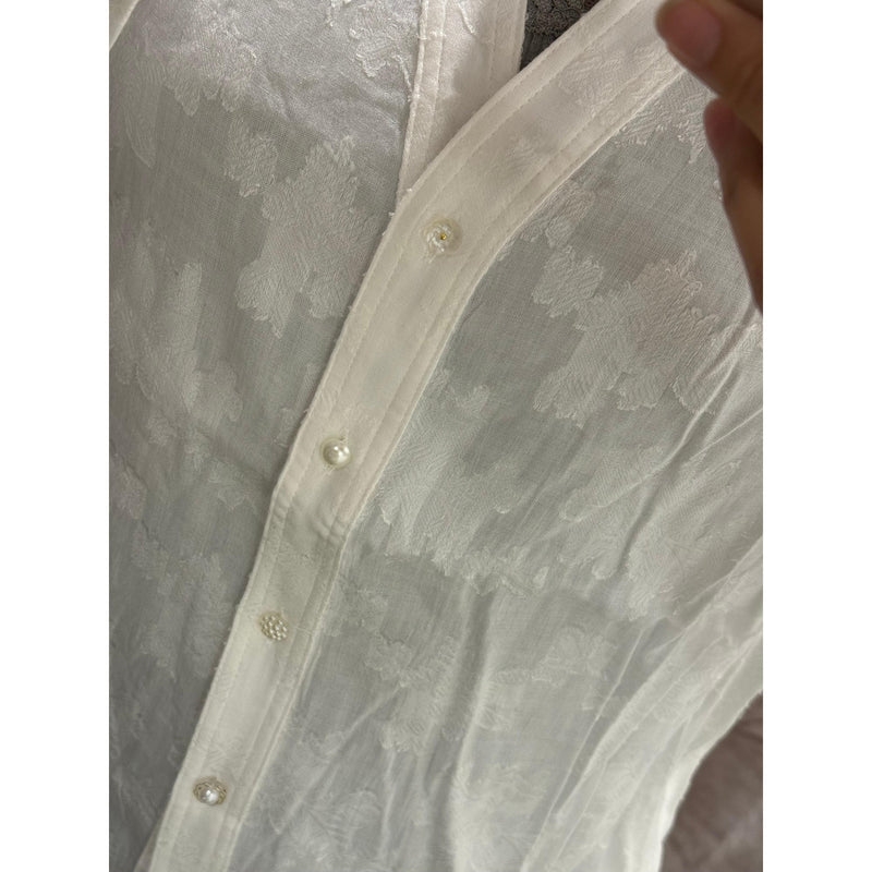 Nümph, Nutasha Bluse, Cloud Dancer-Nümph-Minlillebutik.dk