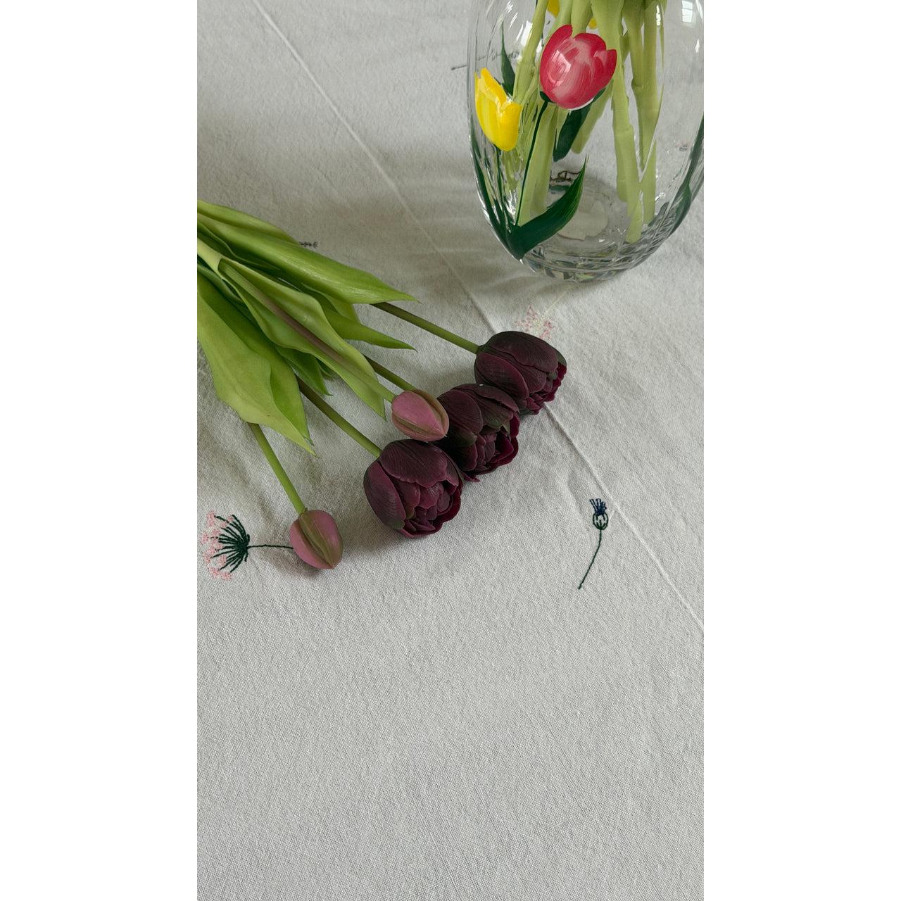 Barbara, Buket, Tulipaner/Phytolacca, Lilla-Barbara-Minlillebutik.dk