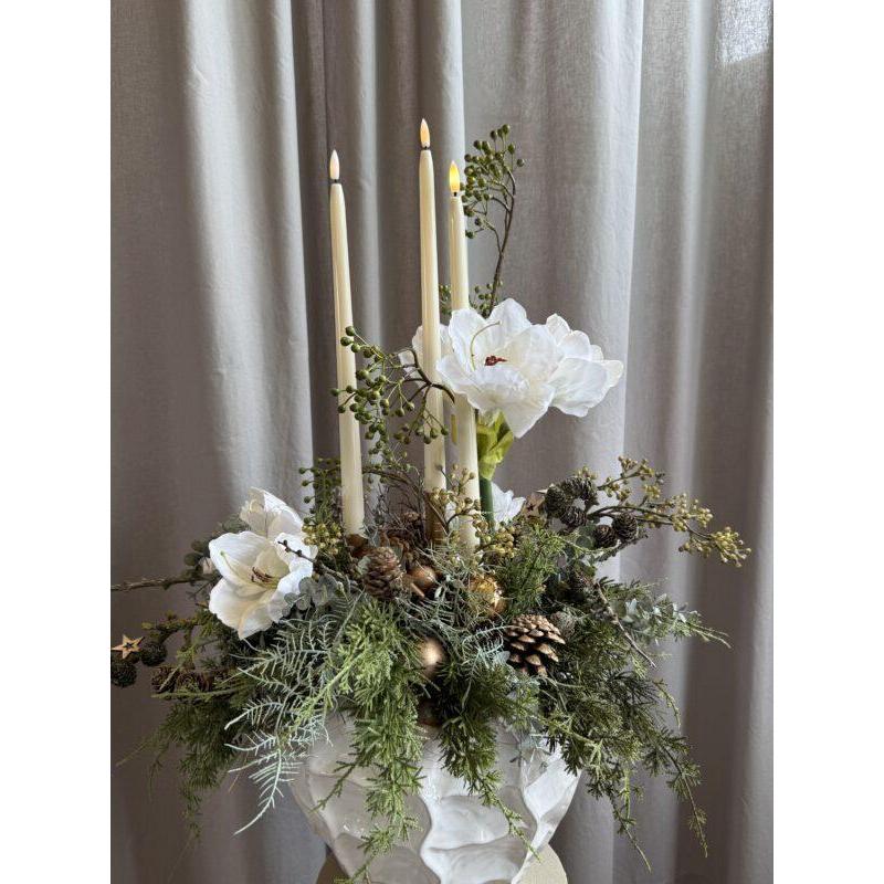 Barbara, Amaryllis, Hvid, 66 cm-Barbara-Minlillebutik.dk