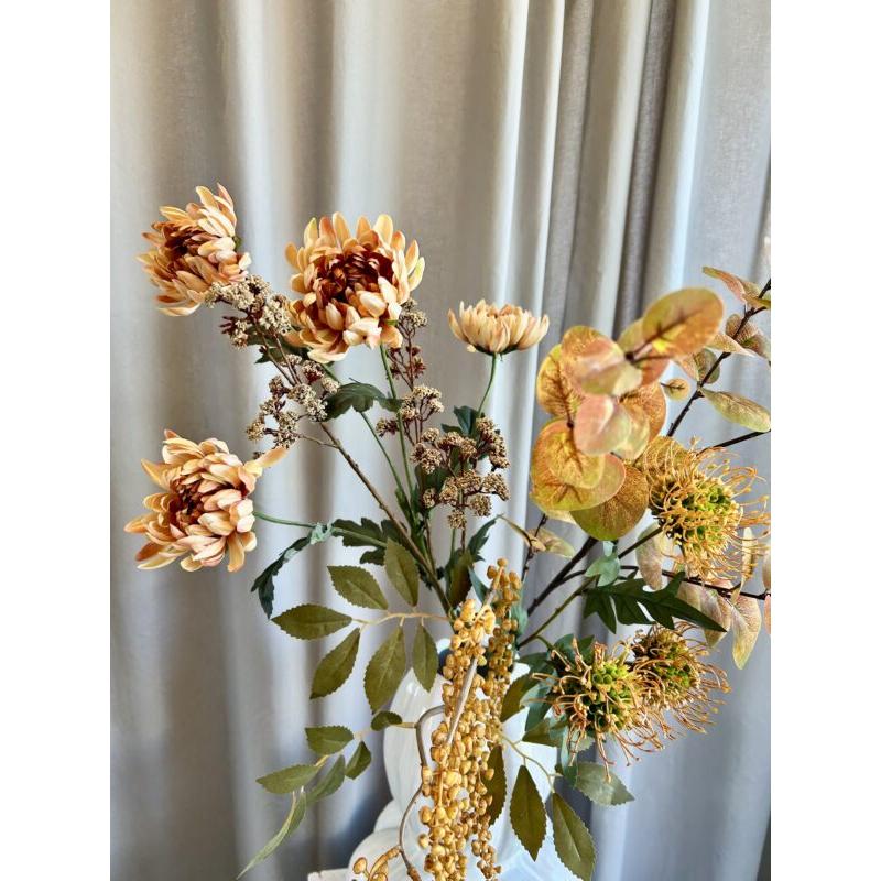 Barbara, Protea, Orange, H 71 cm-Barbara-Minlillebutik.dk