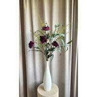 Barbara, Chrysanthemum, Purple, H 83 cm-Barbara-Minlillebutik.dk