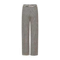 Tiffany, Ibi Pants, Black / off white stripe.