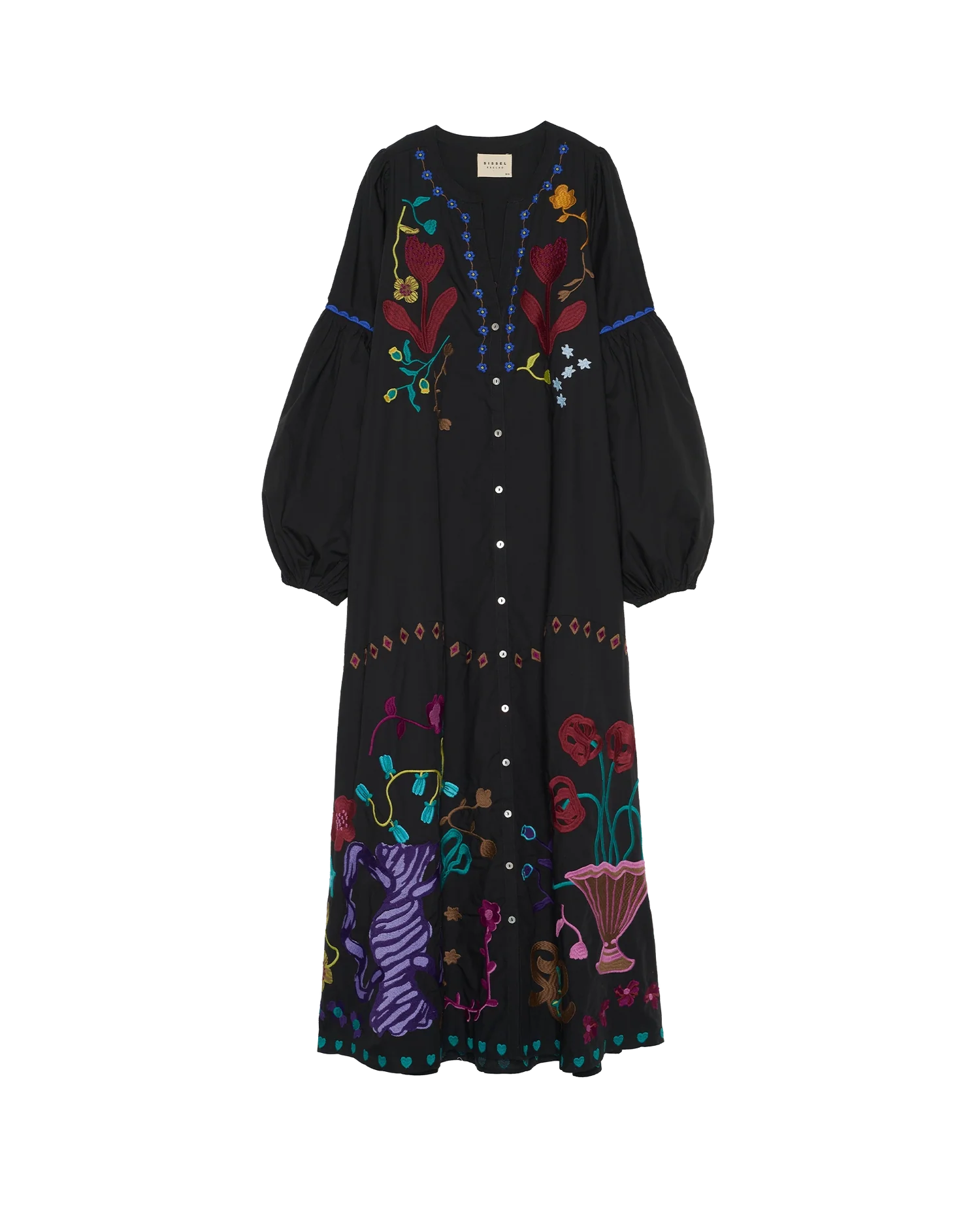 Sissel Edelbo, Irma Dress, Organic Cotton, Black, ONESIZE