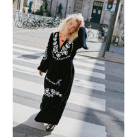 Sissel Edelbo, Kamma Dress, Navy-Sissel Edelbo-Minlillebutik.dk