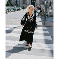 Sissel Edelbo, Kamma Dress, Navy-Sissel Edelbo-Minlillebutik.dk