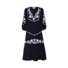 Sissel Edelbo, Kamma Dress, Navy-Sissel Edelbo-Minlillebutik.dk