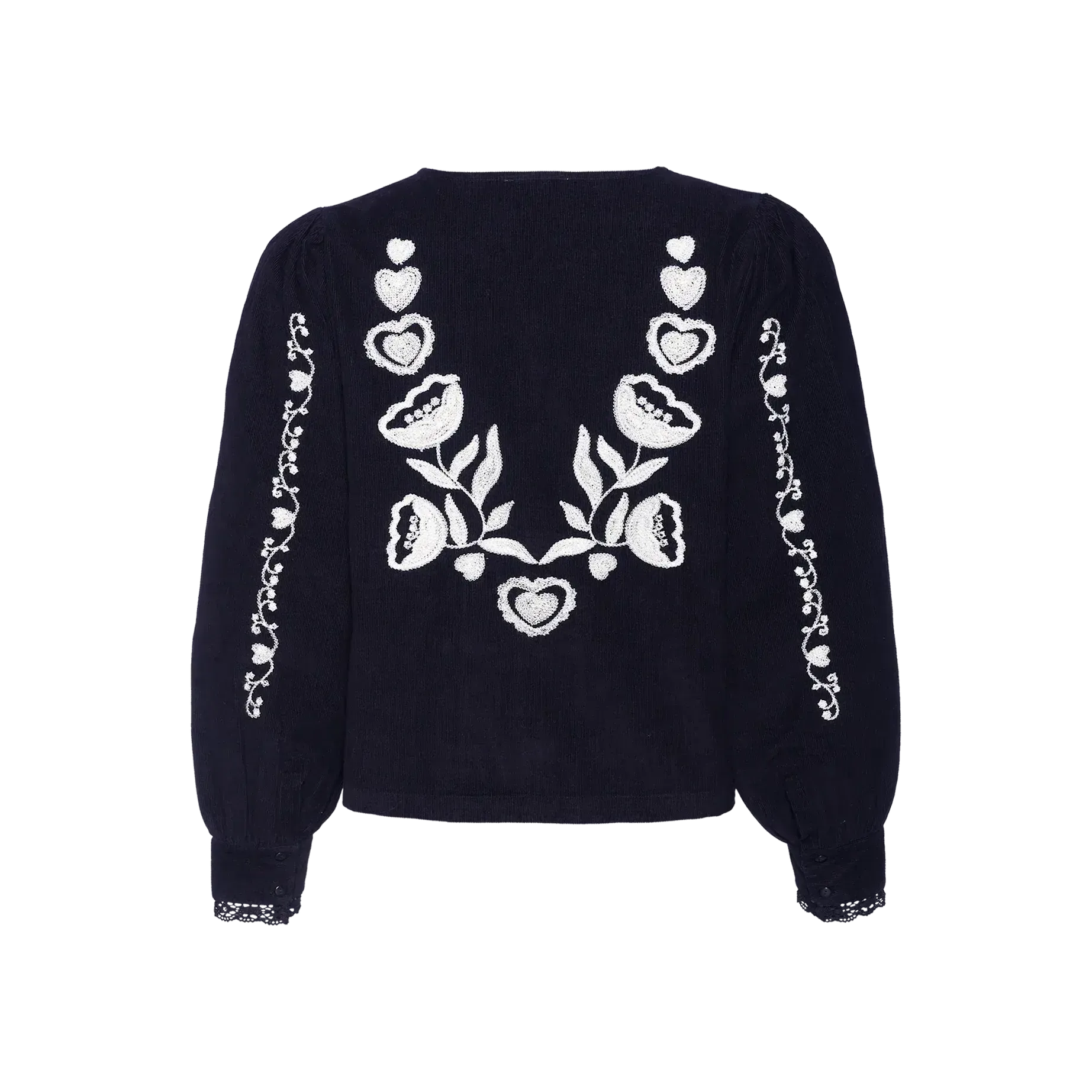 Sissel Edelbo, Kamma Shirt, Navy-Sissel Edelbo-Minlillebutik.dk