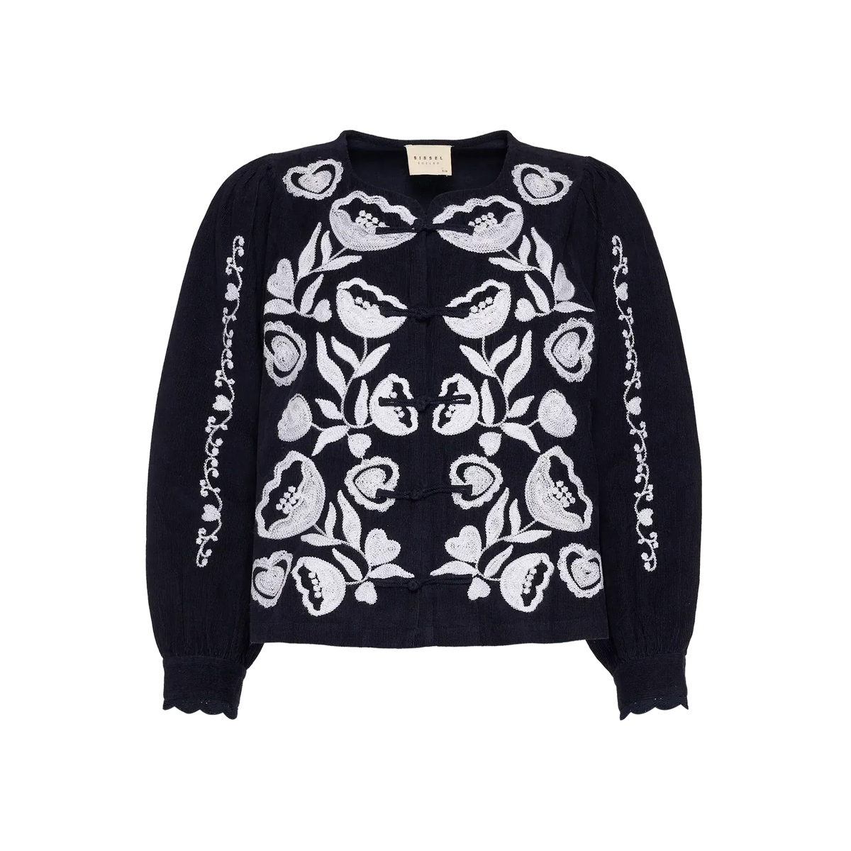 Sissel Edelbo, Kamma Shirt, Navy-Sissel Edelbo-Minlillebutik.dk