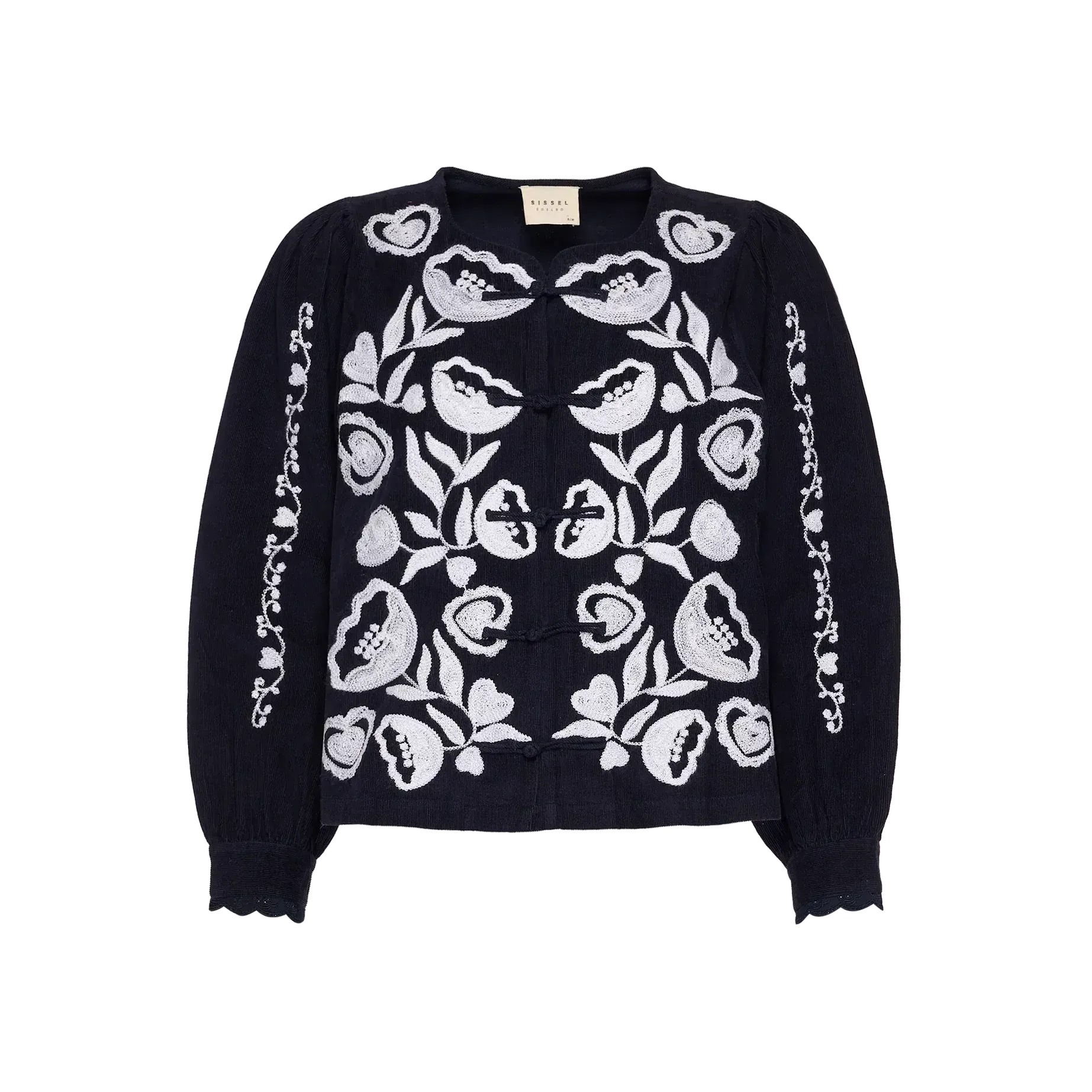 Sissel Edelbo, Kamma Shirt, Navy-Sissel Edelbo-Minlillebutik.dk