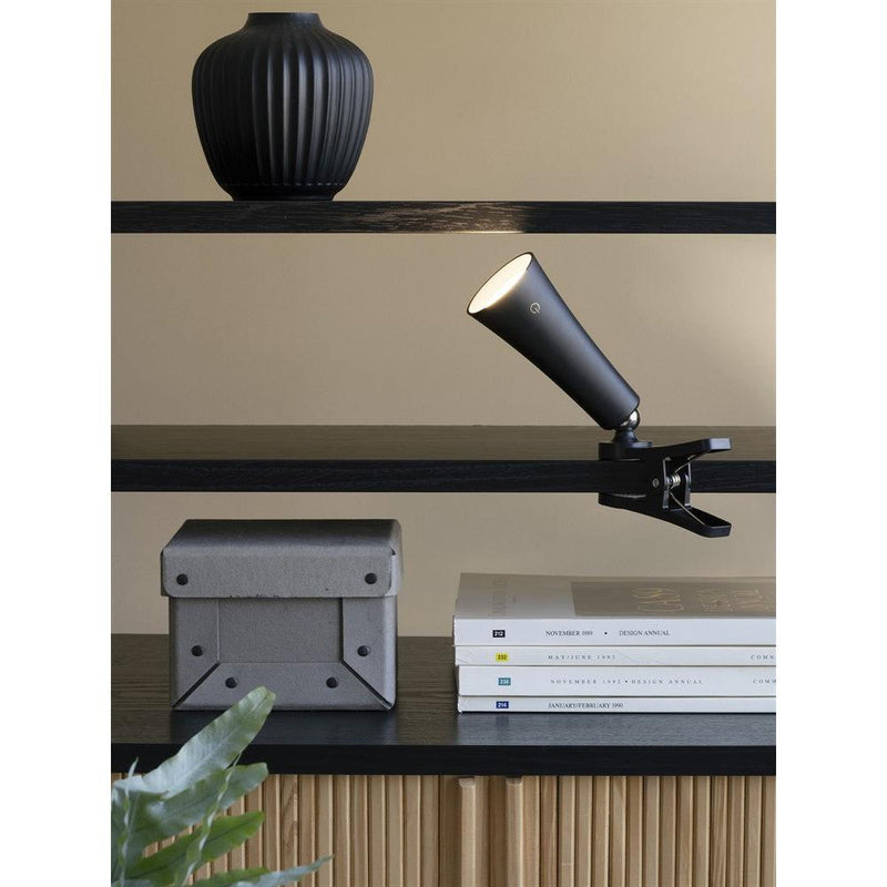 Unison, Bordlampe, No Cable, Sort-Unison-Minlillebutik.dk