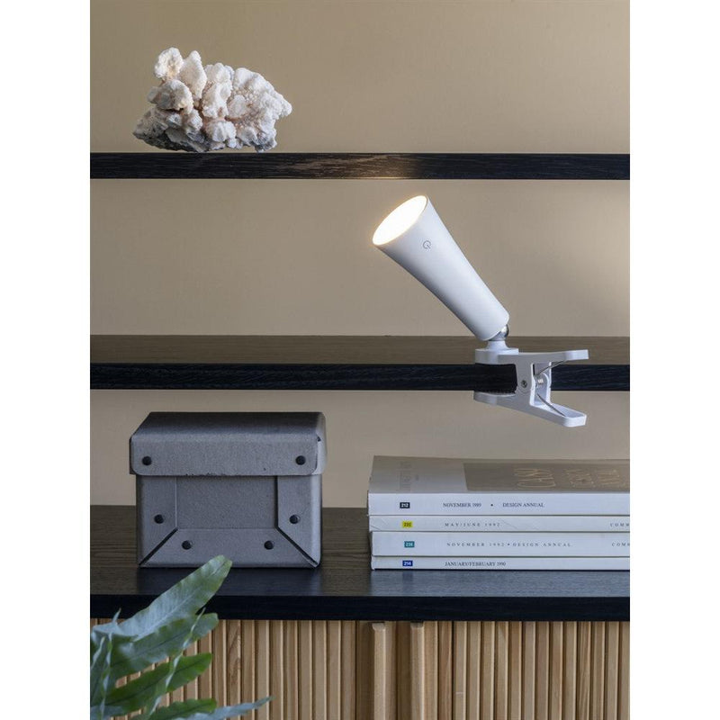 Unison, Bordlampe, No Cable, Hvid-Unison-Minlillebutik.dk