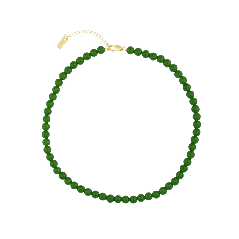 House of Vincent, Candy Coral Lucid Green Necklace-House of Vincent-Minlillebutik.dk