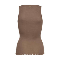 Mos Mosh, Elaine Seamless Tank Top, Pine Bark-Mos Mosh-Minlillebutik.dk