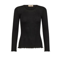 Mos Mosh, Elaine O-LS Seamless Tee, Black