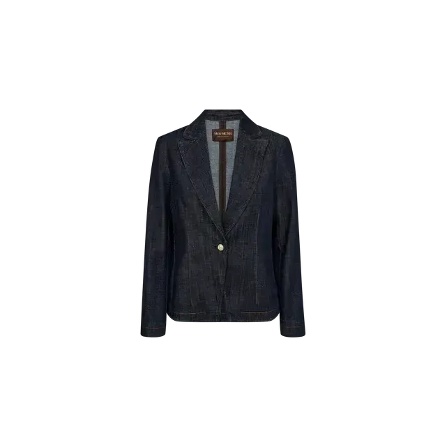 Mos Mosh, Diane Nippon Blazer, Dark Blue-Mos Mosh-Minlillebutik.dk