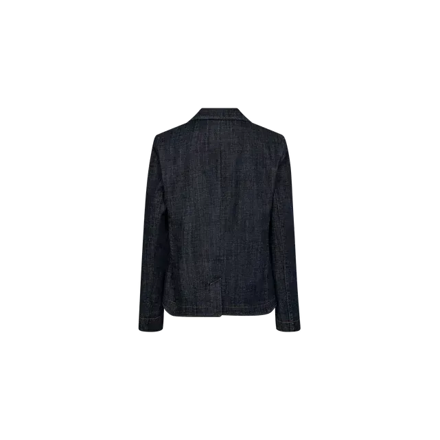 Mos Mosh, Diane Nippon Blazer, Dark Blue-Mos Mosh-Minlillebutik.dk