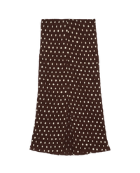 Sissel Edelbo, Lady Skirt, Organic Cotton, Brown Dot