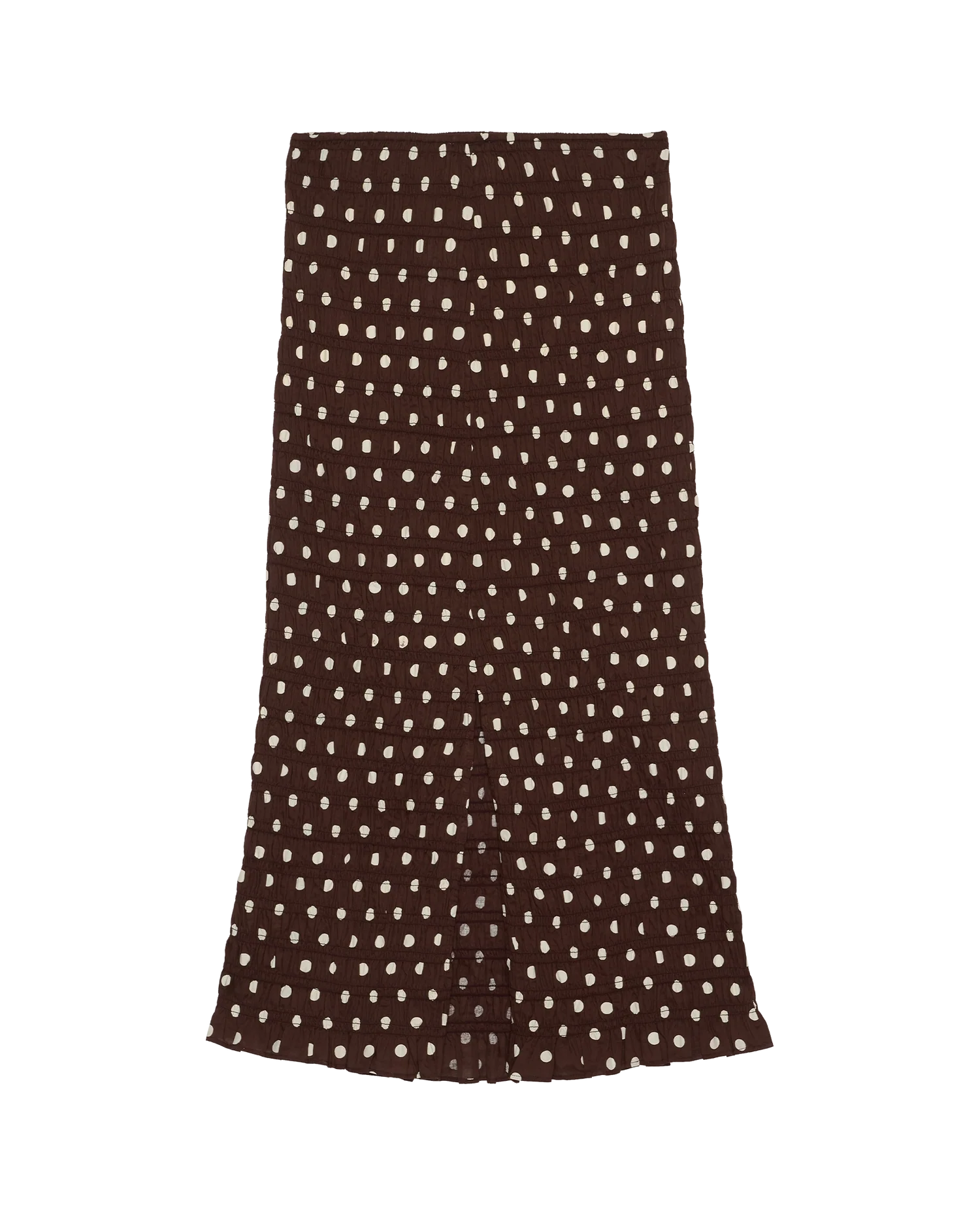 Sissel Edelbo, Lady Skirt, Organic Cotton, Brown Dot
