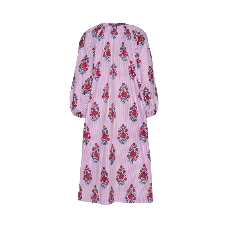 Sissel Edelbo, Lara Dress, Poetic Purple-Sissel Edelbo-Minlillebutik.dk