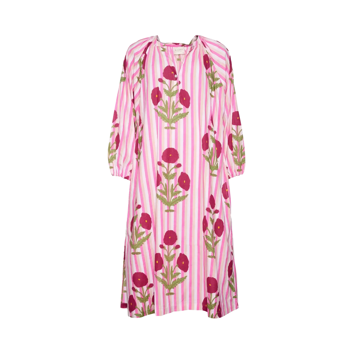 Sissel Edelbo, Lara Dress, Poppy Rose-Sissel Edelbo-Minlillebutik.dk