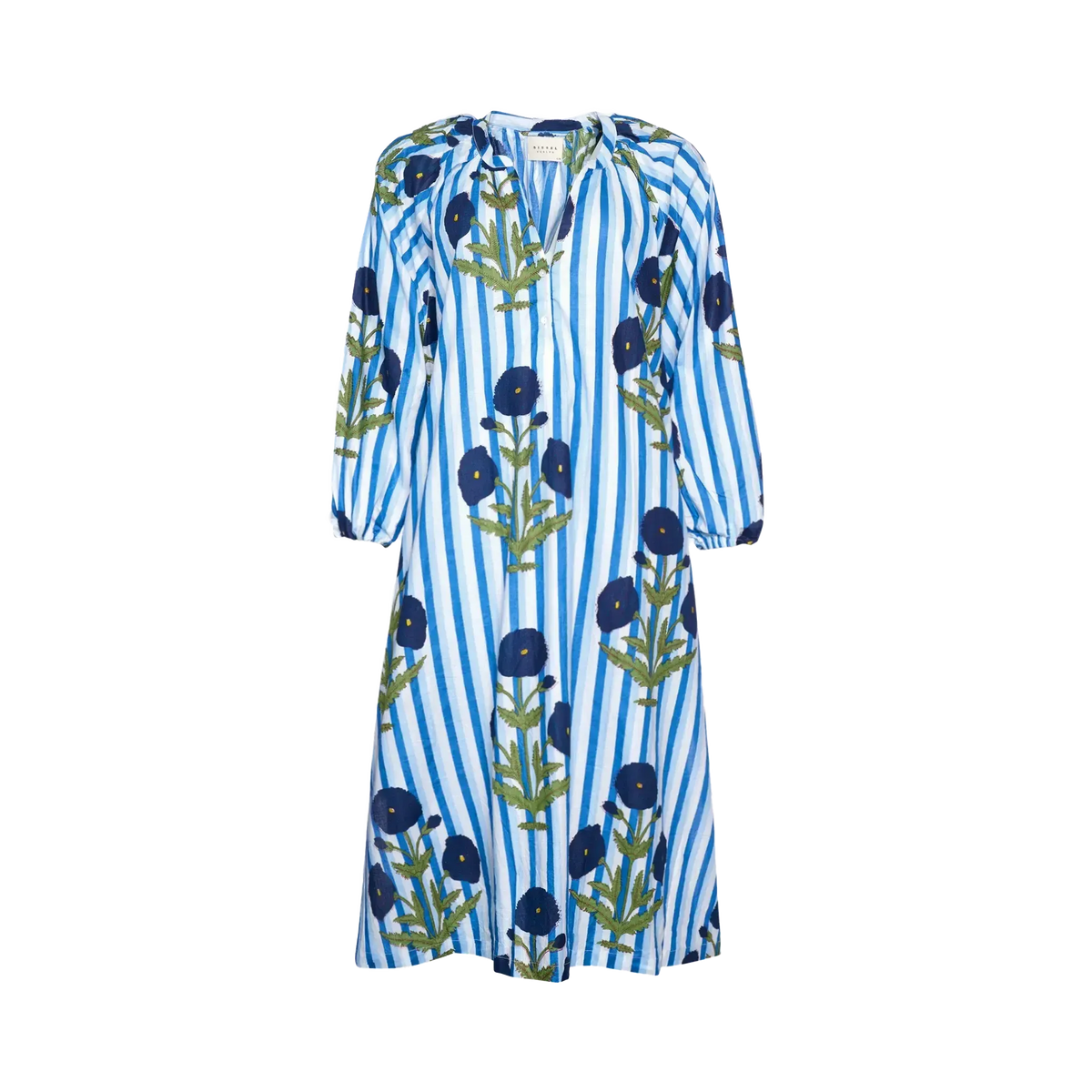 Sissel Edelbo, Lara Dress, True Blue-Sissel Edelbo-Minlillebutik.dk