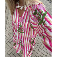 Sissel Edelbo, Lara Dress, Poppy Pink-Sissel Edelbo-Minlillebutik.dk