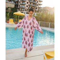 Sissel Edelbo, Lara Dress, Poetic Purple-Sissel Edelbo-Minlillebutik.dk