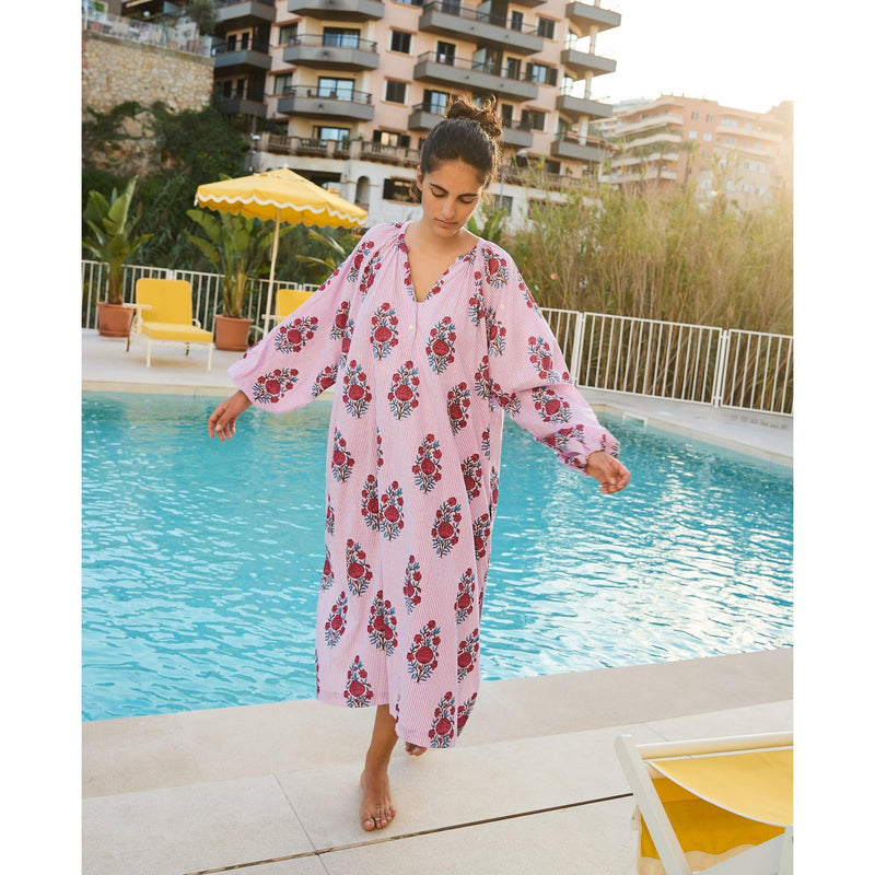 Sissel Edelbo, Lara Dress, Poetic Purple-Sissel Edelbo-Minlillebutik.dk