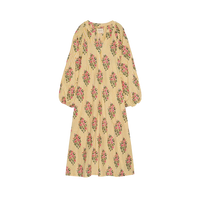 Sissel Edelbo, Lara Dress, Organic Cotton, Golden Yellow, Onesize-Sissel Edelbo-Minlillebutik.dk