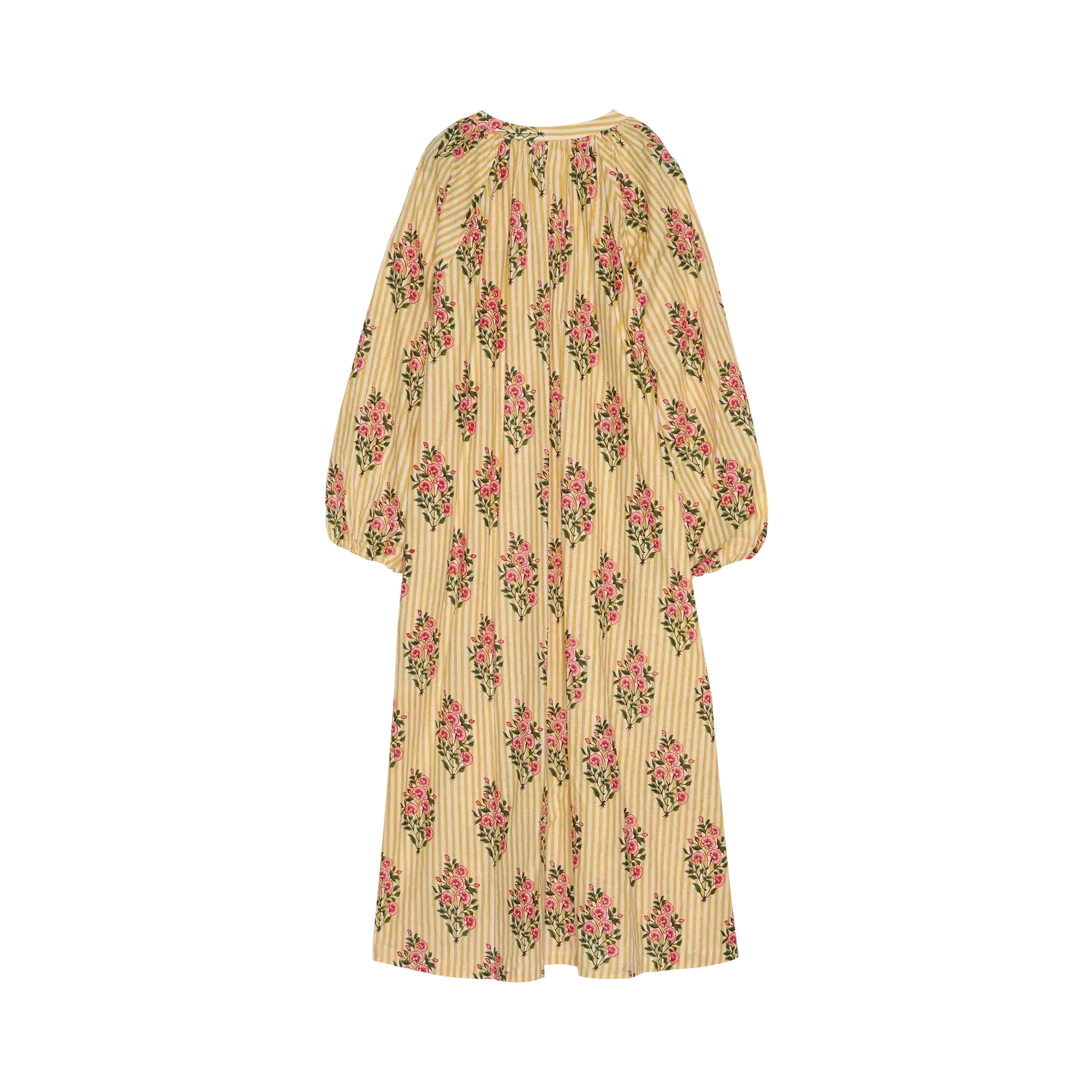 Sissel Edelbo, Lara Dress, Organic Cotton, Golden Yellow, Onesize-Sissel Edelbo-Minlillebutik.dk
