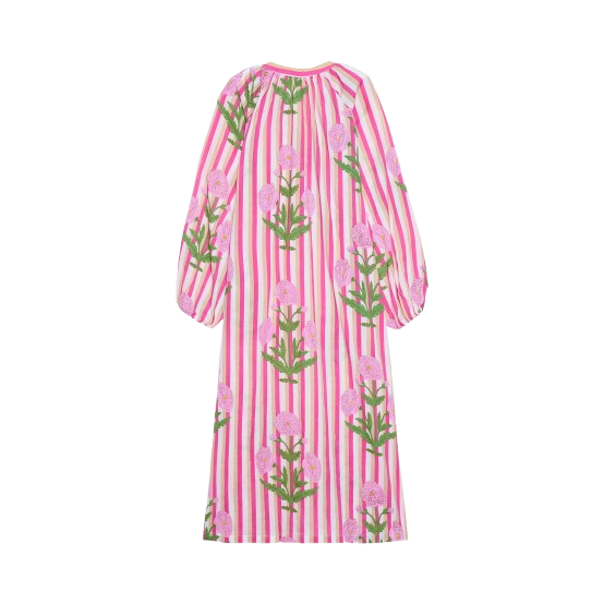 Sissel Edelbo, Lara Dress, Poppy Pink-Sissel Edelbo-Minlillebutik.dk