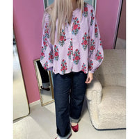 Sissel Edelbo, Lara Top, Poetic Puple-Sissel Edelbo-Minlillebutik.dk