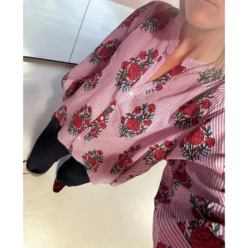 Sissel Edelbo, Lara Top, Poetic Puple-Sissel Edelbo-Minlillebutik.dk