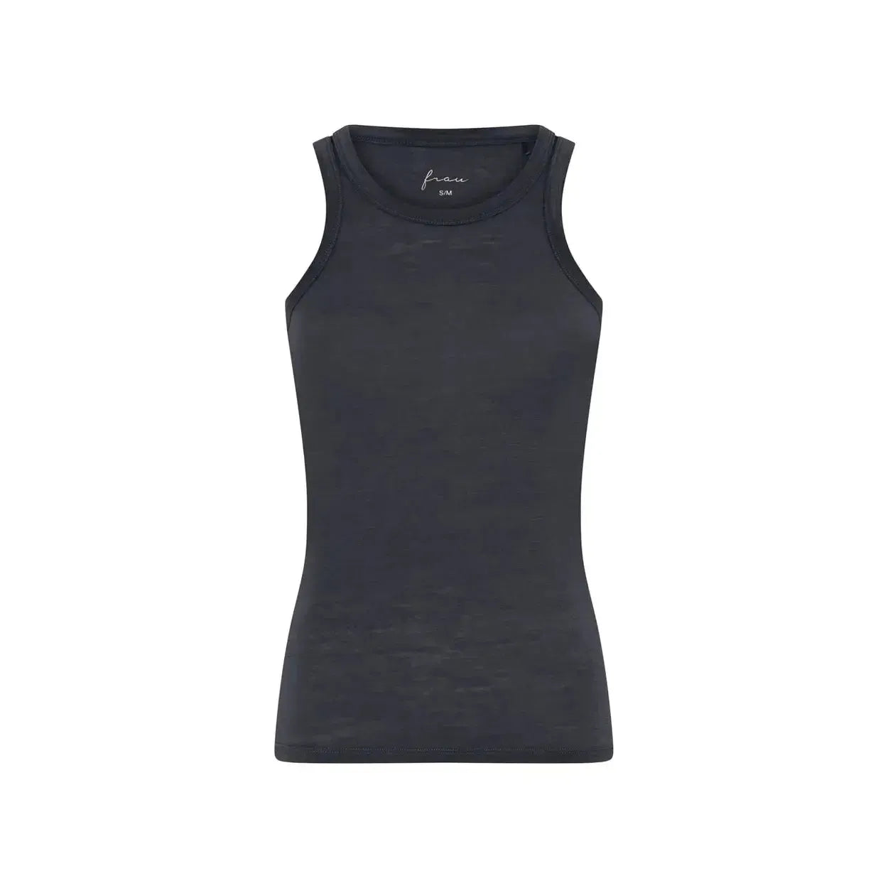 Frau, Lucca Cashmere Tank Top, India Ink-Frau-Minlillebutik.dk