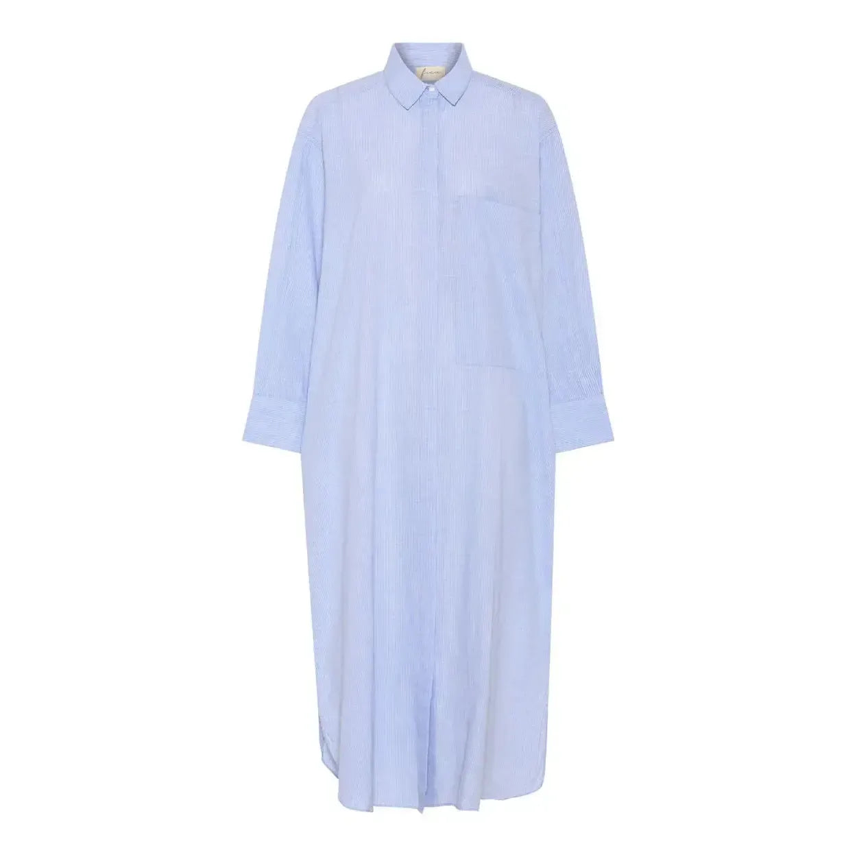 Frau, Lyon long dress, Baby Lavender Stripe-Frau-Minlillebutik.dk