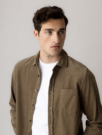 Mos Mosh Gallery, MMGAlden Corduroy Shirt Brindle