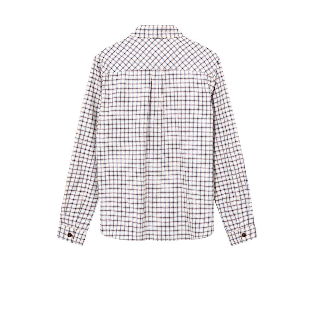 Mos Mosh Gallery, David Spring Check Shirt, Ecru-Mos Mosh Gallery-Minlillebutik.dk