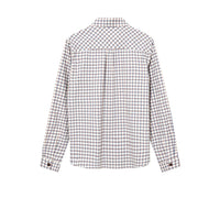 Mos Mosh Gallery, David Spring Check Shirt, Ecru
