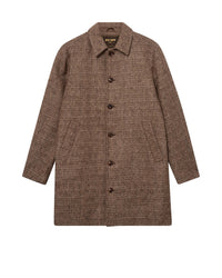 Mos Mosh Gallery, MMGBarkley Tweed Coat, Chocolate Brown Melange