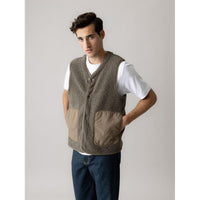 Mos Mosh Gallery, MMGHarry Waistcoat, Dusty Olive